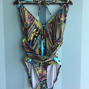 Paisley One Piece Swimsuit